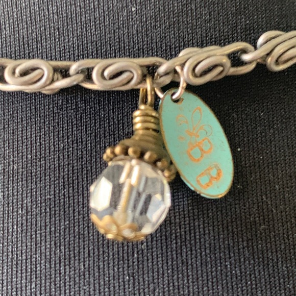 Necklace watch Pendant fleur de Lis tassel - Picture 6 of 12